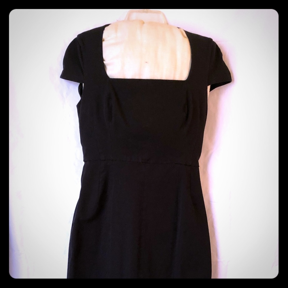 Black Banana Republic stretch sheath dress